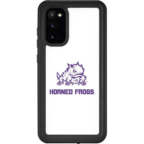 Horned Frogs TCU Galaxy S20 Waterproof Case