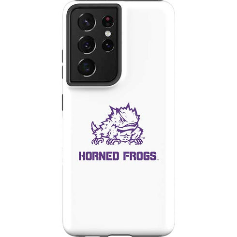 Horned Frogs TCU Galaxy S21 Ultra 5G Pro Case
