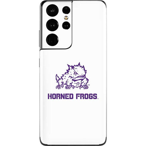 Horned Frogs TCU Galaxy S21 Ultra 5G Skin