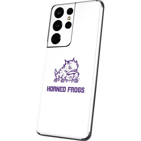 Horned Frogs TCU Galaxy S21 Ultra 5G Skin