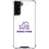 Horned Frogs TCU Galaxy S22 Plus Clear Case