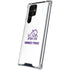 Horned Frogs TCU Galaxy S22 Ultra Clear Case