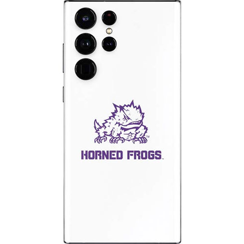 Horned Frogs TCU Galaxy S22 Ultra Skin