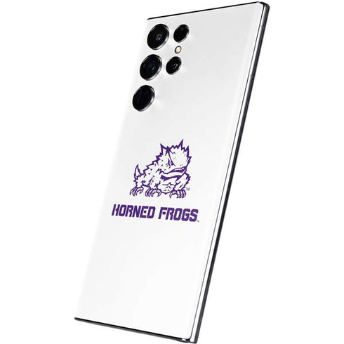 Horned Frogs TCU Galaxy S22 Ultra Skin