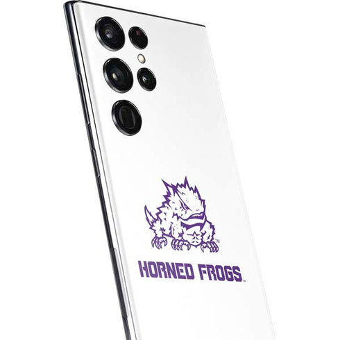 Horned Frogs TCU Galaxy S22 Ultra Skin