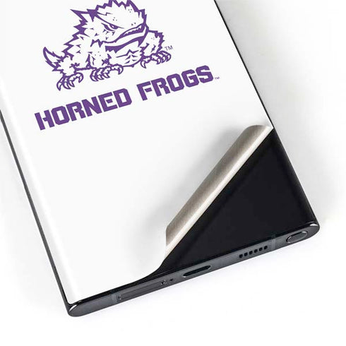Horned Frogs TCU Galaxy S22 Ultra Skin