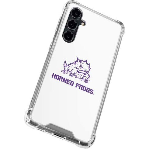Texas Christian University Horned Frogs TCU Galaxy S23 FE Clear Case