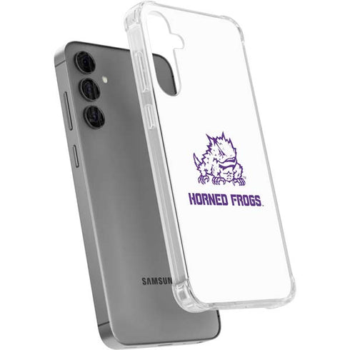Texas Christian University Horned Frogs TCU Galaxy S24 Plus Clear Case
