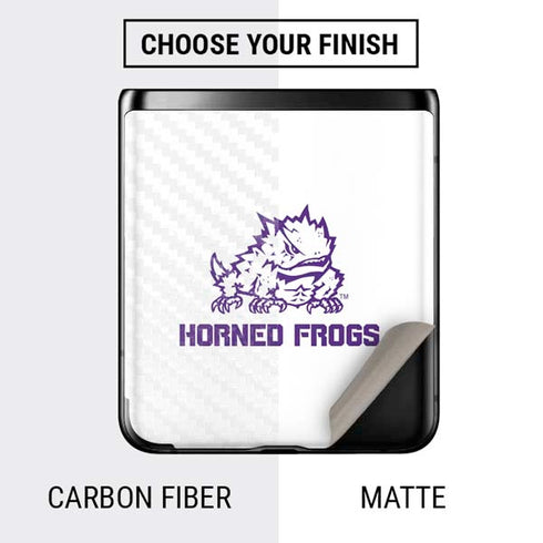Horned Frogs TCU Galaxy Z Flip Skin