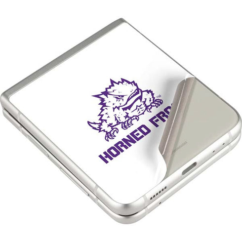 Horned Frogs TCU Galaxy Z Flip3 5G Skin