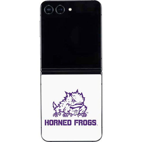 Texas Christian University Horned Frogs TCU Galaxy Z Flip5 5G Skin