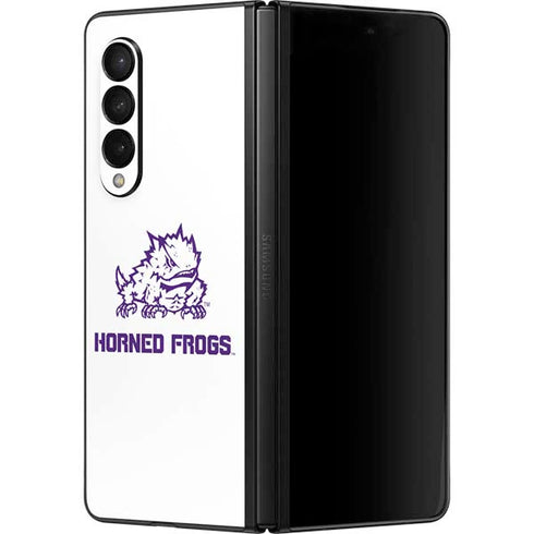 Horned Frogs TCU Galaxy Z Fold3 5G Skin
