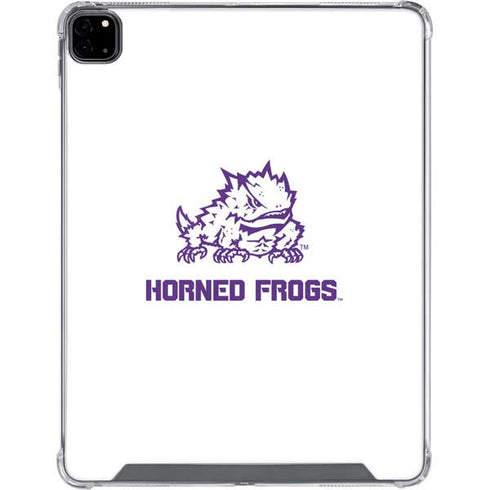 Horned Frogs TCU iPad Pro 12.9in (2020) Clear Case