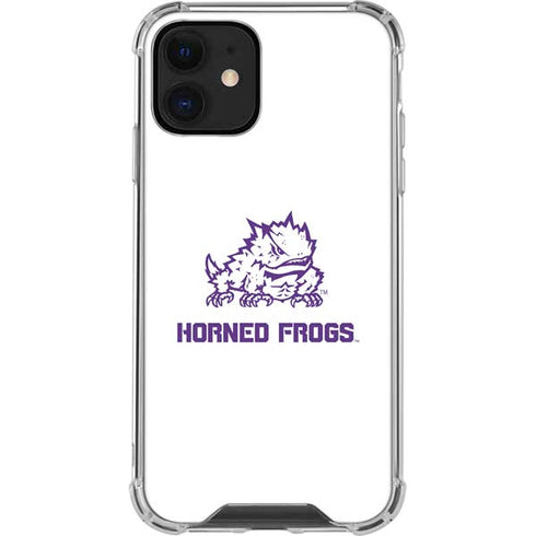 Horned Frogs TCU iPhone 12 Mini Clear Case