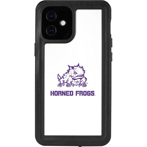 Horned Frogs TCU iPhone 12 Mini Waterproof Case