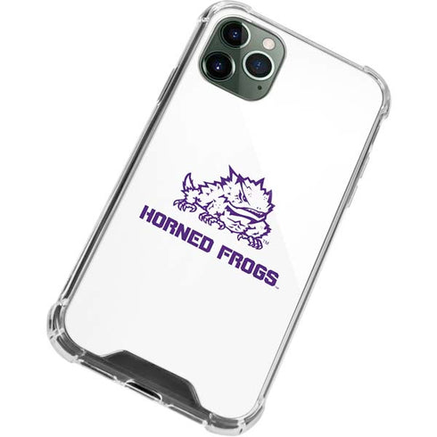 Horned Frogs TCU iPhone 12 Pro Clear Case