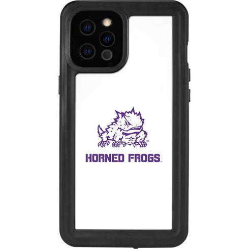Horned Frogs TCU iPhone 12 Pro Max Waterproof Case
