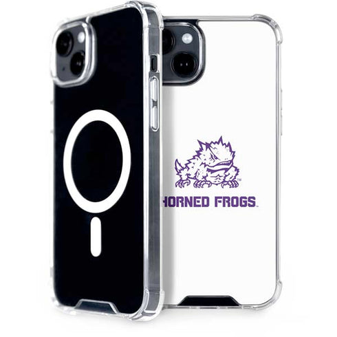 Texas Christian University Horned Frogs TCU iPhone 15 Plus MagSafe Case