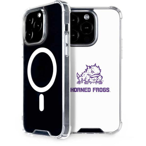 Texas Christian University Horned Frogs TCU iPhone 15 Pro MagSafe Case