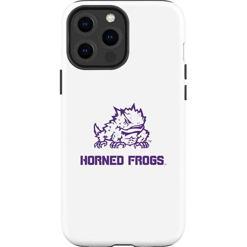 Texas Christian University Horned Frogs TCU iPhone 15 Pro Max Impact Case