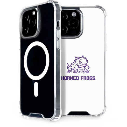 Texas Christian University Horned Frogs TCU iPhone 15 Pro Max MagSafe Case