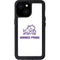 Texas Christian University Horned Frogs TCU iPhone 15 Waterproof Case