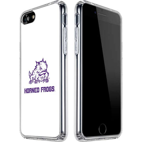 Horned Frogs TCU iPhone SE (2nd & 3rd Gen) Clear Case
