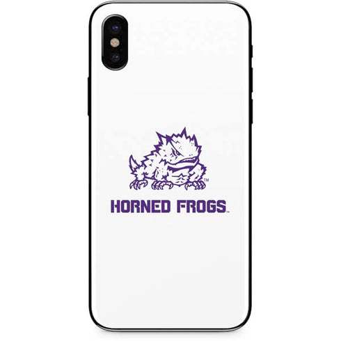 Horned Frogs TCU iPhone XS Skin