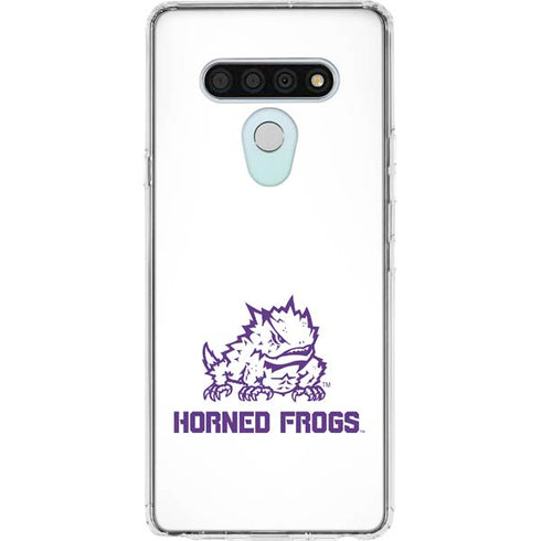 Texas Christian University Horned Frogs TCU LG Stylo 6 Clear Case
