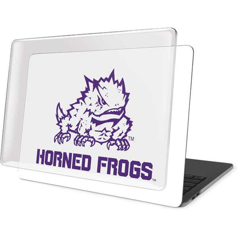 Horned Frogs TCU MacBook Pro 13in (2020) Case plus Skin