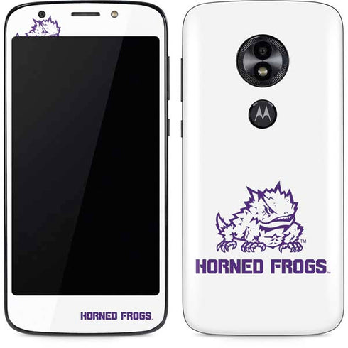Horned Frogs TCU Moto E5 Play Skin