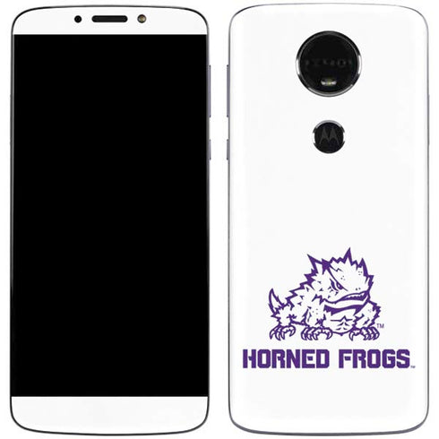 Horned Frogs TCU Moto E5 Plus Skin