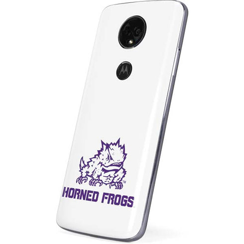 Horned Frogs TCU Moto E5 Plus Skin