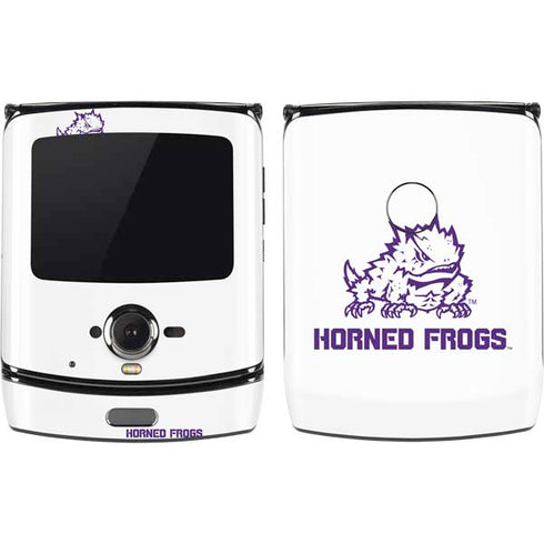 Horned Frogs TCU Motorola RAZR Skin