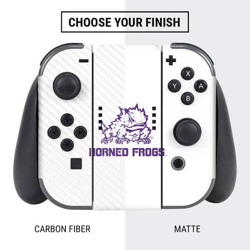 Horned Frogs TCU Nintendo Switch Bundle Skin