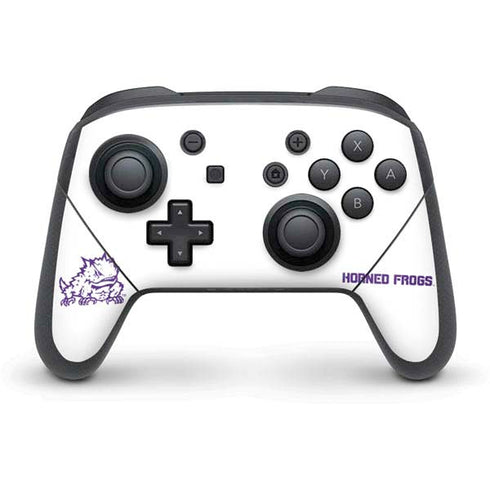 Horned Frogs TCU Nintendo Switch Pro Controller Skin