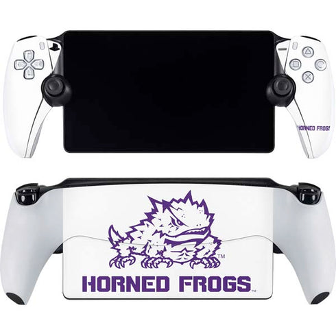 Texas Christian University Horned Frogs TCU PlayStation Portal Remote Player Skin