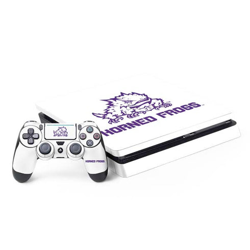 Horned Frogs TCU PS4 Slim Bundle Skin