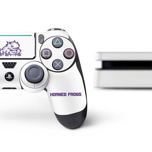Horned Frogs TCU PS4 Slim Bundle Skin