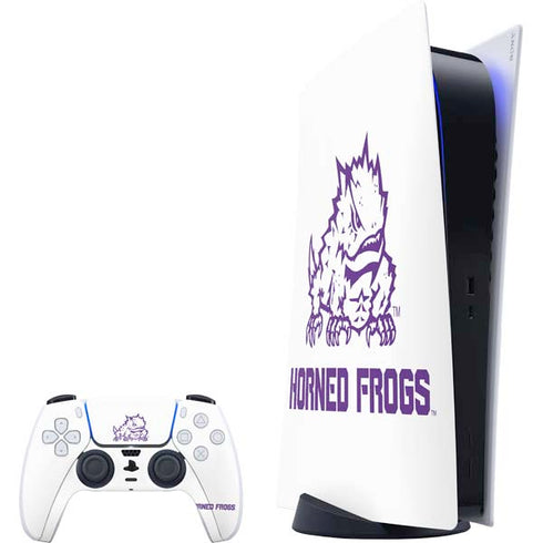 Horned Frogs TCU PS5 Digital Edition Bundle Skin