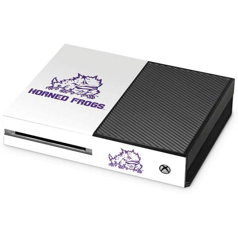 Horned Frogs TCU Xbox One Console Skin