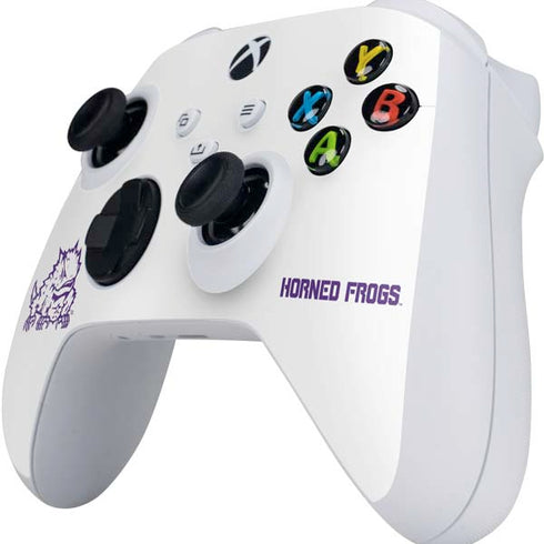 Horned Frogs TCU Xbox Series S Controller Skin