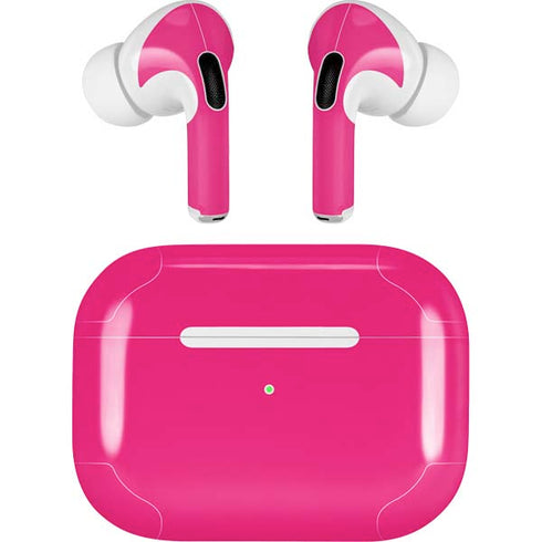 HOT Pink Solid AirPods Pro 2nd Gen Skin