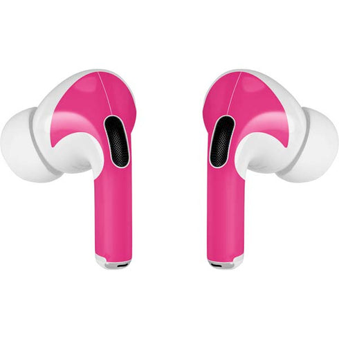 HOT Pink Solid AirPods Pro 2nd Gen Skin