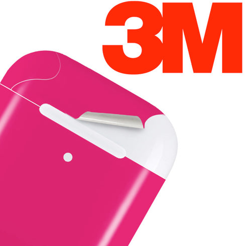 HOT Pink Solid Apple AirPods 2 Skin