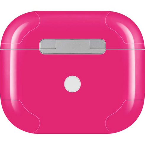 HOT Pink Solid Apple AirPods (3rd Gen 2021) Skin