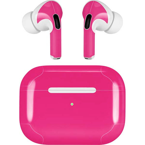 HOT Pink Solid Apple AirPods Pro Skin