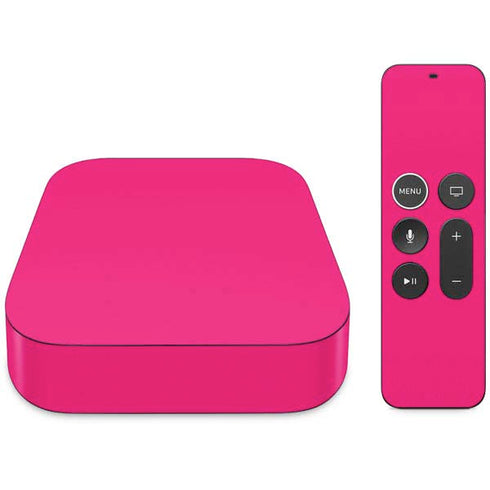 HOT Pink Solid Apple TV Skin