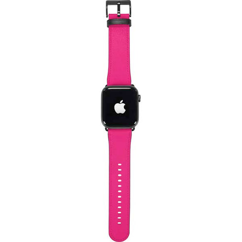 HOT Pink Solid Apple Watch Band 42-44mm