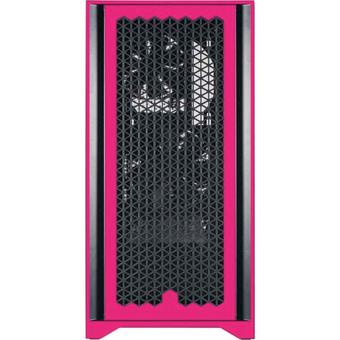 HOT Pink Solid Corsair 4000D Tempered Glass Mid-Tower ATX Case Skin